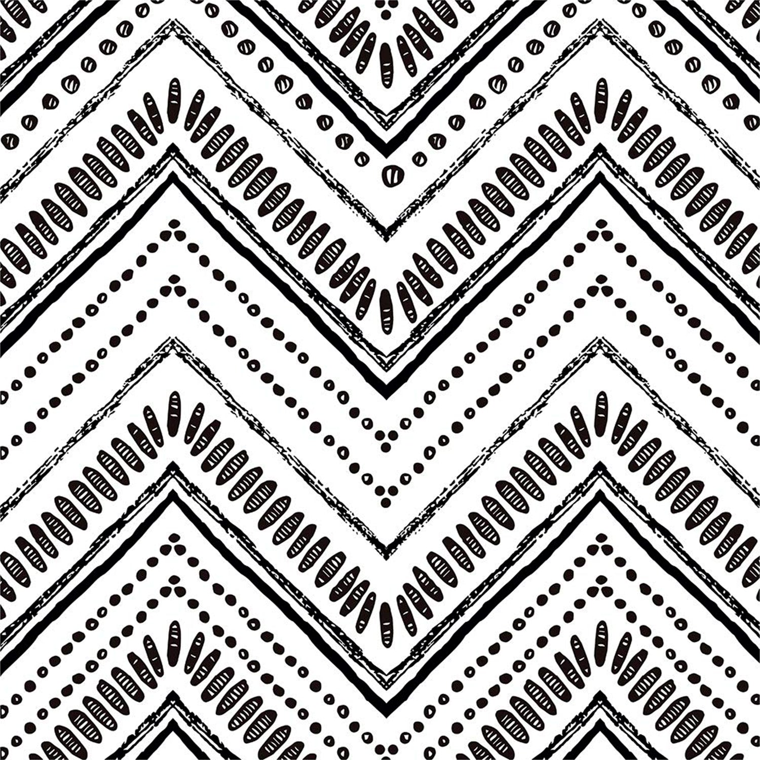 Waterproof Chevron Pattern Wall Sticker 45cm x 3meter (1 Pc) Waterproof Chevron Pattern Wall Sticker 45cm x 3meter (1 Pc)